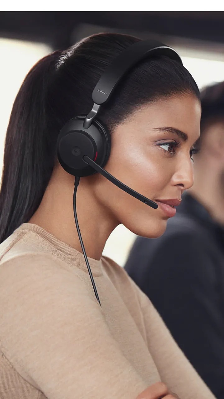 Jabra Evolve2 40 Duo USB-C Kulak &Uuml;st&uuml; Kulaklık